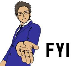 Buzzword salaryman TAKAHASHI 2 sticker #6962683
