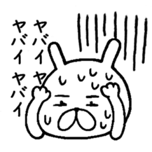Chococo's Yuru Usagi 4(Relax Rabbit) sticker #6963258
