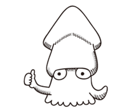 The squids and squids sticker #6963280