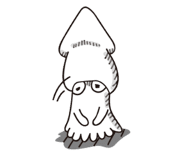 The squids and squids sticker #6963295
