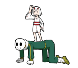 onitodekunobou sticker #6963552