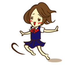 Hang Women's stamp sticker #6963835