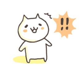 Honorific language sticker of cat. sticker #6964119