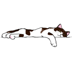 The Cat five II sticker #6964203