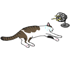 The Cat five II sticker #6964209