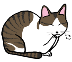 The Cat five II sticker #6964216