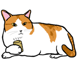 The Cat five II sticker #6964219