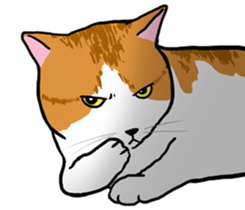 The Cat five II sticker #6964226