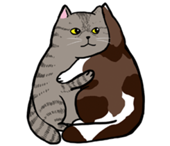 The Cat five II sticker #6964230