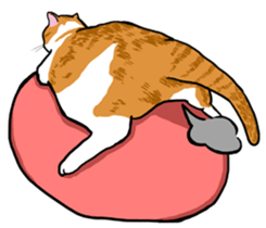 The Cat five II sticker #6964232