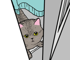 The Cat five II sticker #6964239