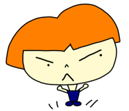 Hachiko and a pig of the name Kyuu sticker #6965156