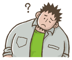 Rolling up sleeves 2 sticker #6965468