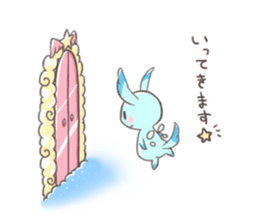 Paradise rabbit sticker #6965764