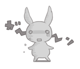 Paradise rabbit sticker #6965771