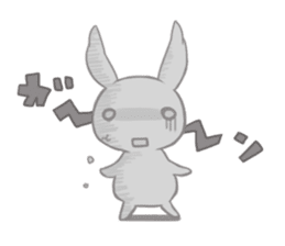 Paradise rabbit sticker #6965771