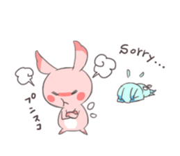 Paradise rabbit sticker #6965775