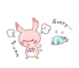 Paradise rabbit sticker #6965775