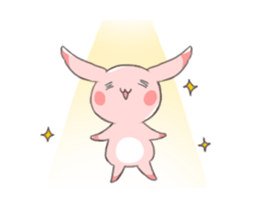 Paradise rabbit sticker #6965778