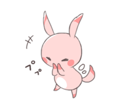 Paradise rabbit sticker #6965783