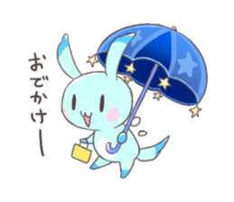 Paradise rabbit sticker #6965788