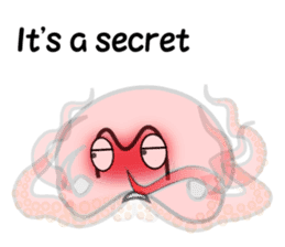 Cool octopuses in Parutom-town sticker #6965915
