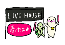 Cute turtles and seals3/concert version sticker #6966739