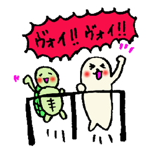 Cute turtles and seals3/concert version sticker #6966751