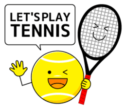 I love tennis! 2 [English ver.] sticker #6966818
