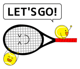I love tennis! 2 [English ver.] sticker #6966823