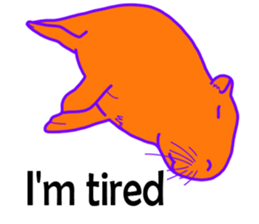 Animal greeting Sticker sticker #6967002