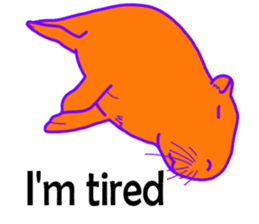 Animal greeting Sticker sticker #6967002