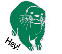 Animal greeting Sticker sticker #6967005