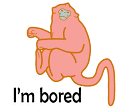 Animal greeting Sticker sticker #6967009