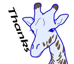 Animal greeting Sticker sticker #6967017