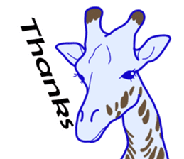 Animal greeting Sticker sticker #6967017