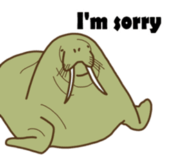 Animal greeting Sticker sticker #6967018