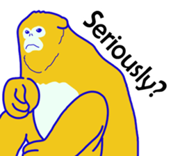 Animal greeting Sticker sticker #6967020