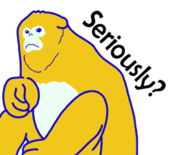 Animal greeting Sticker sticker #6967020