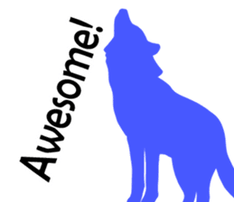 Animal greeting Sticker sticker #6967021