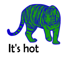 Animal greeting Sticker sticker #6967023