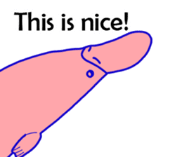 Animal greeting Sticker sticker #6967028