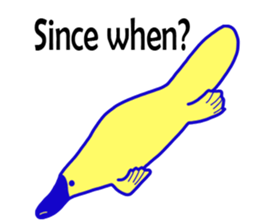 Animal greeting Sticker sticker #6967029