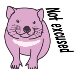 Animal greeting Sticker sticker #6967034