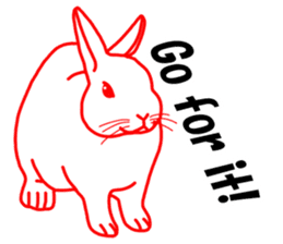 Animal greeting Sticker sticker #6967035