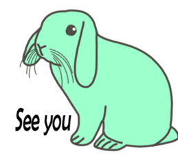 Animal greeting Sticker sticker #6967037