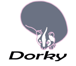 Animal greeting Sticker sticker #6967038