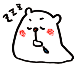 Mischievous bear sticker #6967199