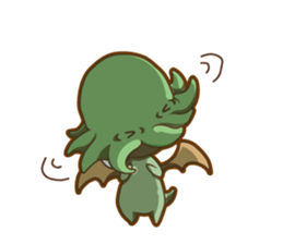 Sticker of Cthulhu (English ver.) sticker #6967882