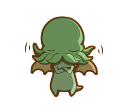 Sticker of Cthulhu (English ver.) sticker #6967884